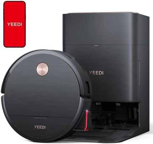Yeedi by ECOVACS S16 Plus Robot Vacuum and Mop, OZMO Roller Mop