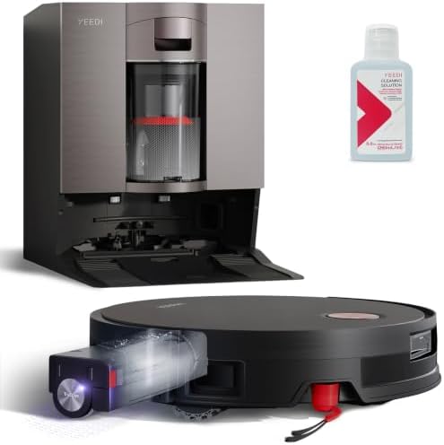 Yeedi by ECOVACS S20 Infinity Robot Vacuum and Mop, OMNICyclone Station