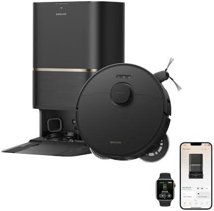 dreame L60 Ultra FE Robot Vacuum and Mop, 212°F (100°C) Mop Self-Cleaning