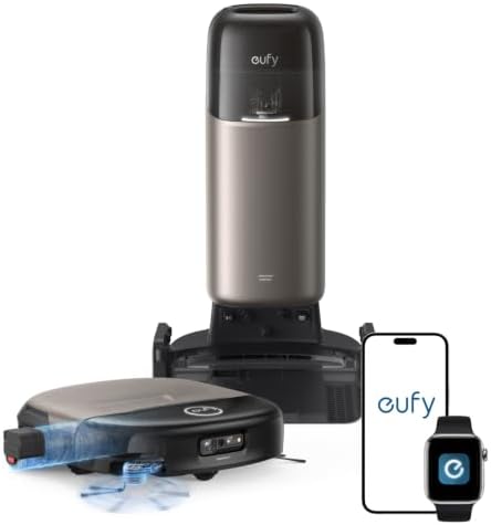 eufy Omni S2 Robot Vacuum and Mop Combo, 30,000 Pa, 99.99% Germ Removal